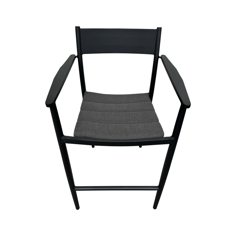 Cargue la imagen en el visor de la galería, Comedor Bon 1.4 M carbon + 4 sillas Shakira