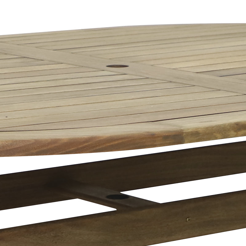 Cargue la imagen en el visor de la galería, Comedor de Madera Montreal 2.7 M + 10 sillas Frontier color café - HUC11-FRONTIER