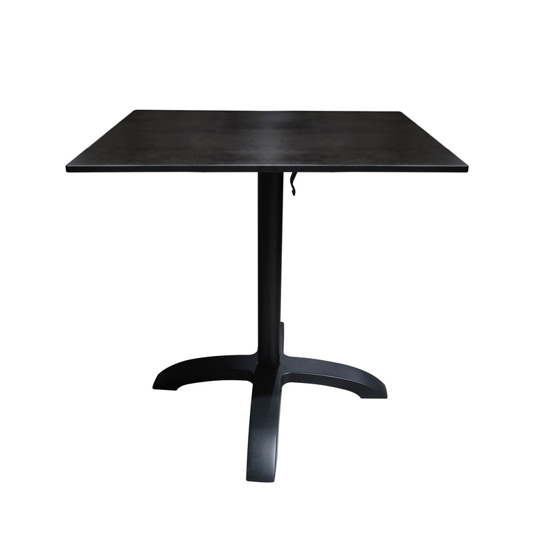 Cargue la imagen en el visor de la galería, Mesa de comedor Nara 70*70 cms + base tigre negra - NA-TI-HY801450