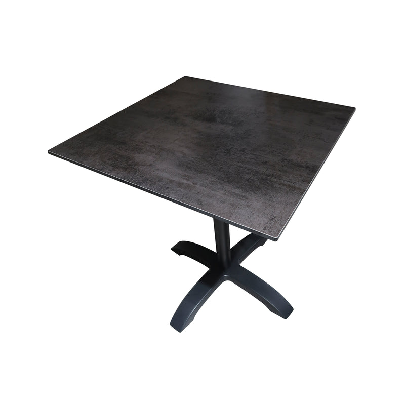 Cargue la imagen en el visor de la galería, Mesa de comedor Nara 70*70 cms + base tigre negra - NA-TI-HY801450