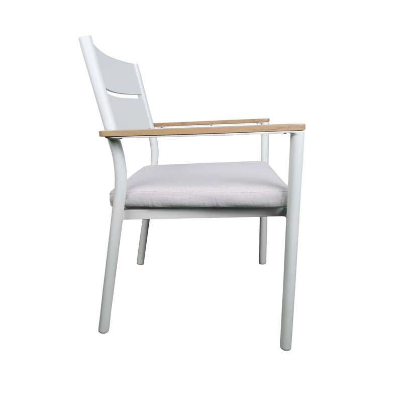 Cargue la imagen en el visor de la galería, Silla de Aluminio Naturala color blanca - GL3A561110ZYB