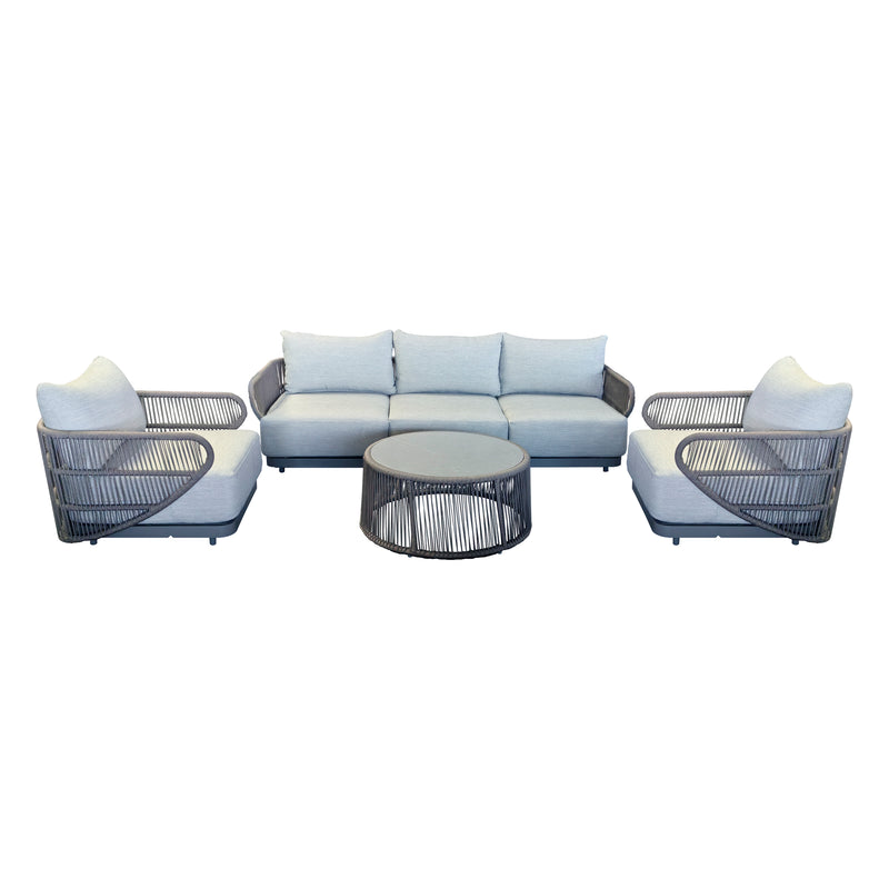 Cargue la imagen en el visor de la galería, Set triple Peter color gris - GLA63270123-ST