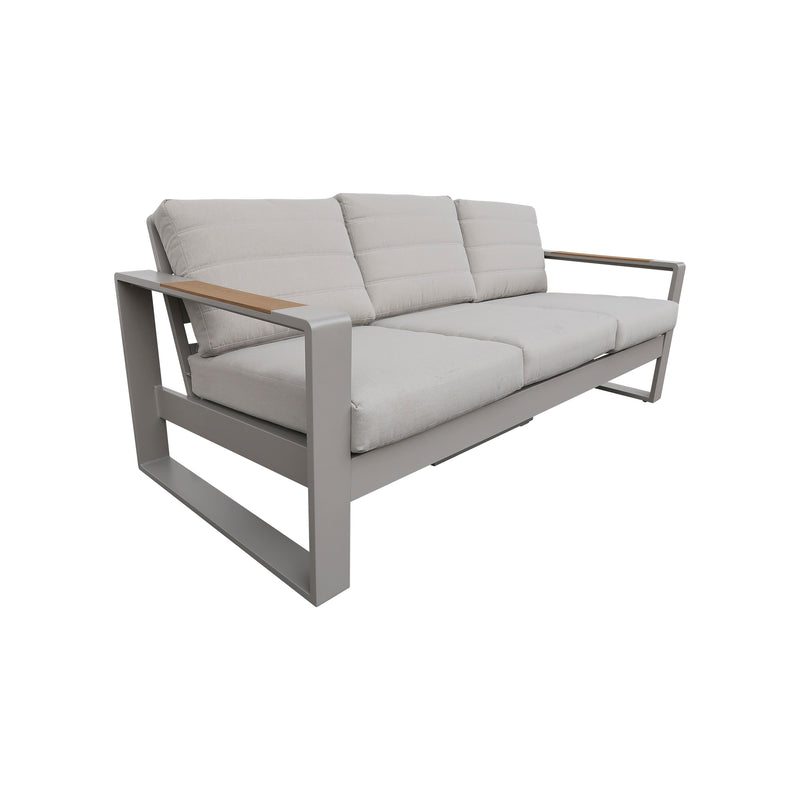 Cargue la imagen en el visor de la galería, Set triple Pinto para Exterior e Interior de Aluminio Color Champagne - PT3229W