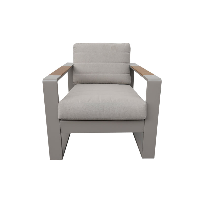 Cargue la imagen en el visor de la galería, Set triple Pinto para Exterior e Interior de Aluminio Color Champagne - PT3229W