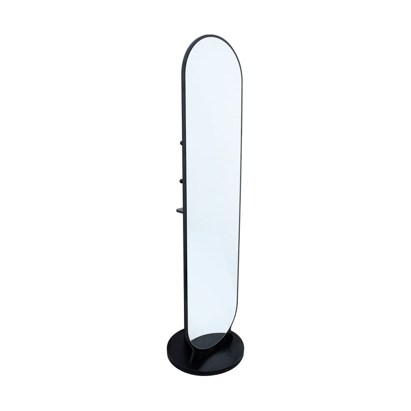 Cargue la imagen en el visor de la galería, Espejo decorativo organizador Revo, color negro 1.66*45 - revo