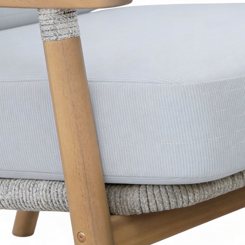 Load image into Gallery viewer, Masaya light gray triple wooden set - HUC40931-929-8734