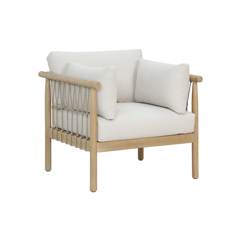 Cargue la imagen en el visor de la galería, Set triple de Madera Paia color natural - HUC40345-TRI