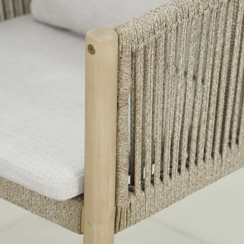 Cargue la imagen en el visor de la galería, Silla de madera Tyson color natural - HUC40515