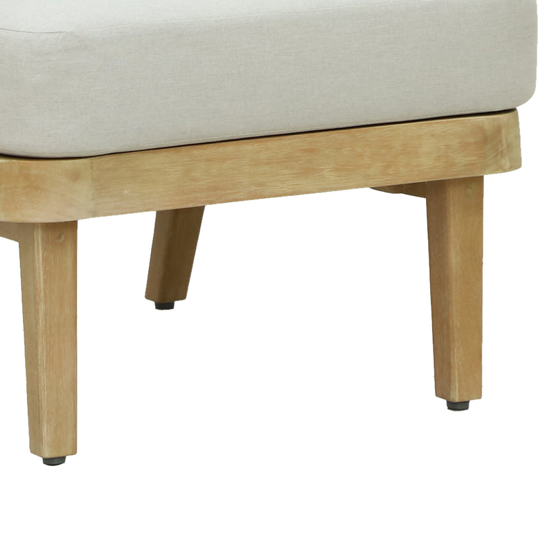 Cargue la imagen en el visor de la galería, Sillón Individual de madera Mali - HUC39798