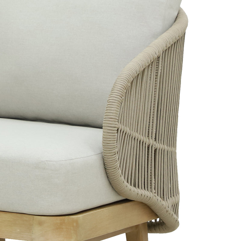 Cargue la imagen en el visor de la galería, Sillón Individual de madera Mali - HUC39798