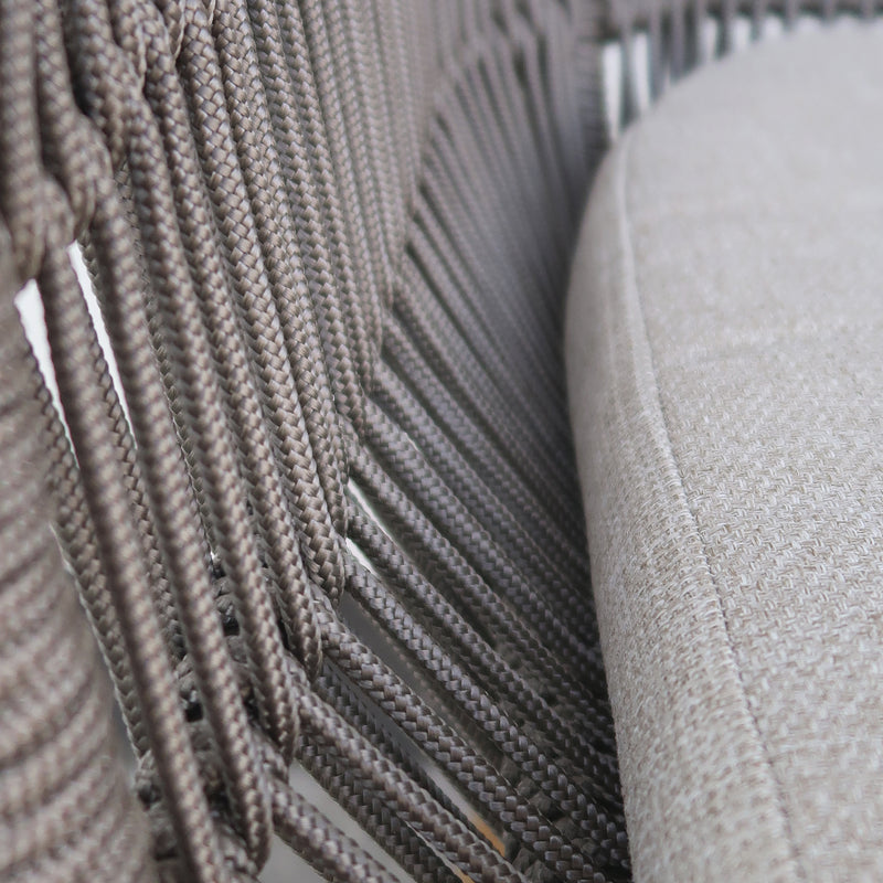 Cargue la imagen en el visor de la galería, Silla Alta de Lazo para Interior de Madera Acacia Color Gris TALARA -HUC39670-GR