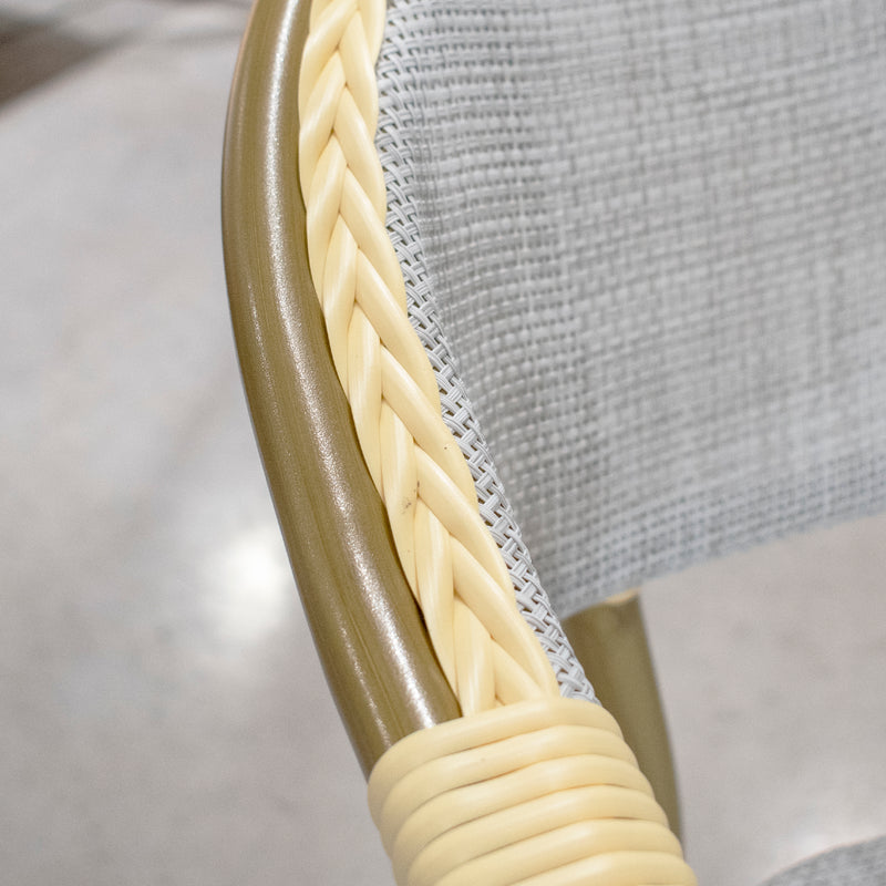 Cargue la imagen en el visor de la galería, Silla de Textileno para interior y exterior Color Gris TEXTILENE -W-TEX10