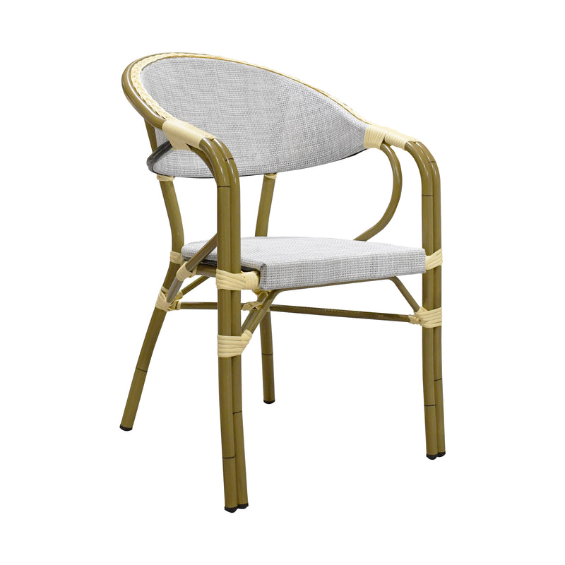 Cargue la imagen en el visor de la galería, Silla de Textileno para interior y exterior Color Gris TEXTILENE -W-TEX10