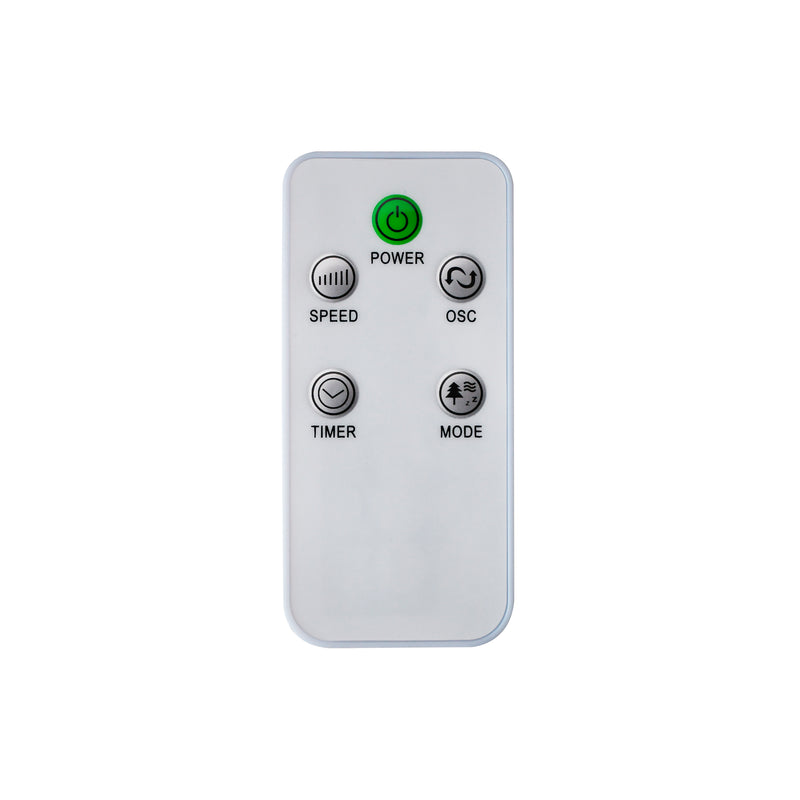 Cargue la imagen en el visor de la galería, Ventilador de Torre remoto TF3605 color blanco Alt. 90 cms / diám. 14.8 cms - TF3605