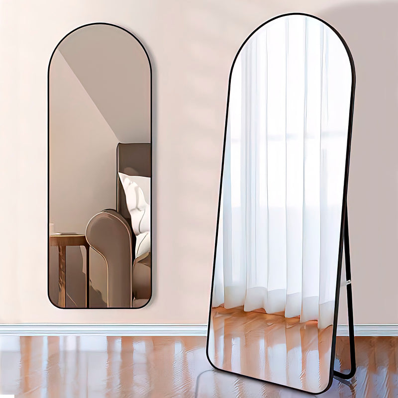 Cargue la imagen en el visor de la galería, Espejo color Negro 165x65 Topaz -TO165X60BLK