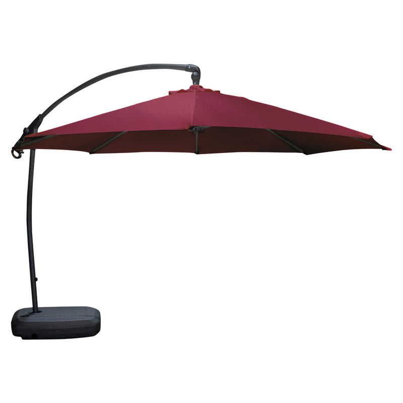 Cargue la imagen en el visor de la galería, Sombrilla Home Para Jardin Brazo Lateral Color Vino+Base-Home1-UMN062