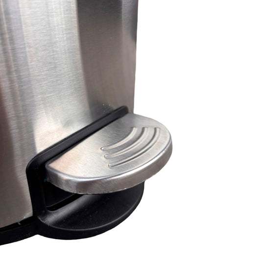 Bote de basura chico de Acero inoxidable FCG con pedal de 5L redondo - FCGF43005-5L