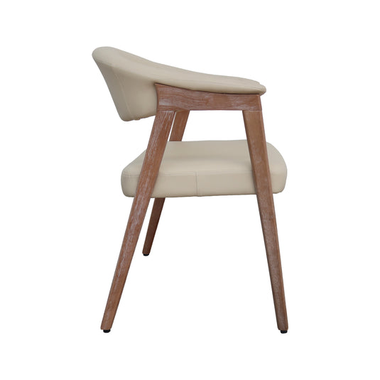 Silla de Madera para Interior 1015 color crema - 1015-JY6410