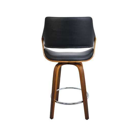 Silla alta para barra 1049 para interior color negro & café - JY3075-1049