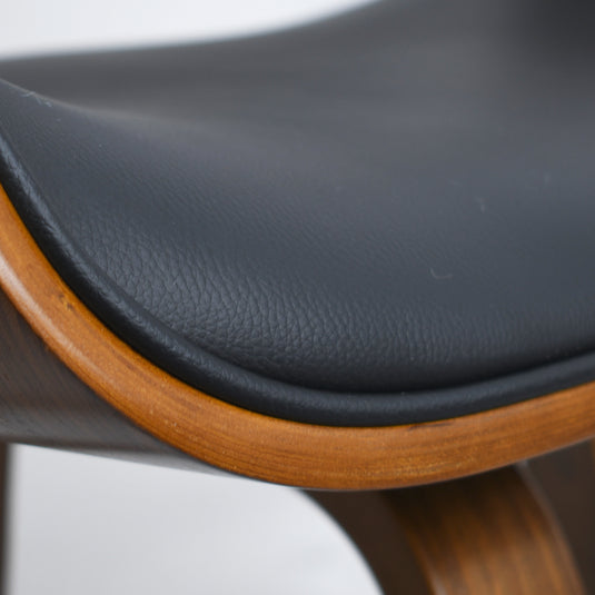 Silla alta para barra 1049 para interior color negro & café - JY3075-1049