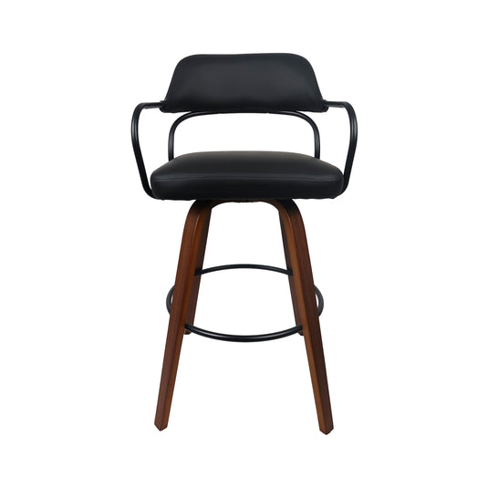 Silla alta de interior 1050 colore negro con café - JY3246QM1050