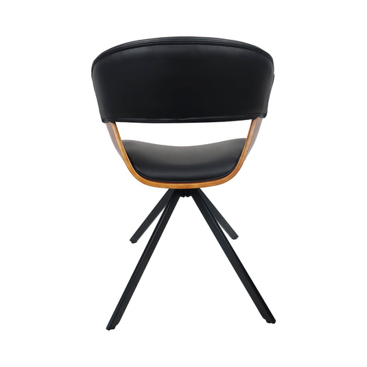 Silla de Interior 1053 color negro con café - JY6148T1053