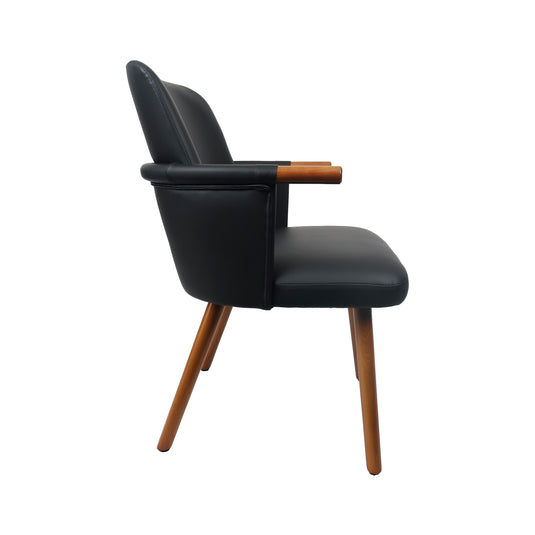 Silla de Interior de Madera 1054 color negro - JY64471054