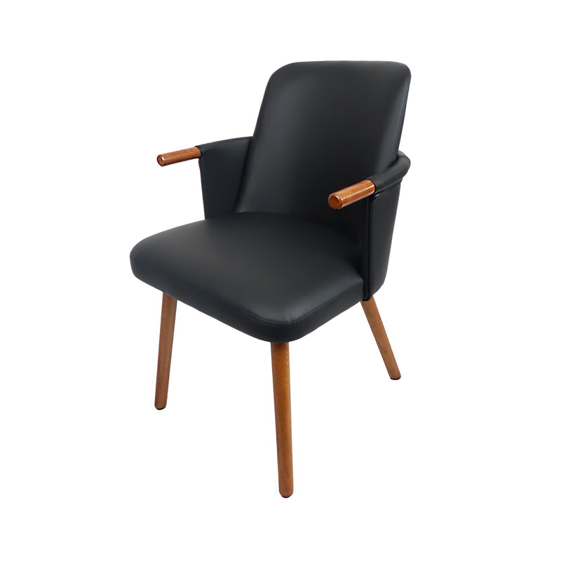 Cargue la imagen en el visor de la galería, Silla de Interior de Madera 1054 color negro - JY64471054
