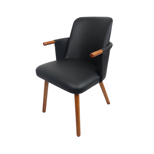 Silla de Interior de Madera 1054 color negro - JY64471054