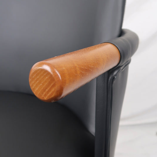 Silla de Interior de Madera 1054 color negro - JY64471054