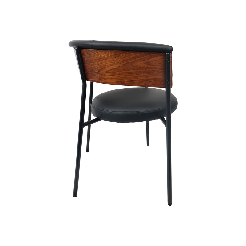 Cargue la imagen en el visor de la galería, Silla de interior 1060 color café con negro - JY111060
