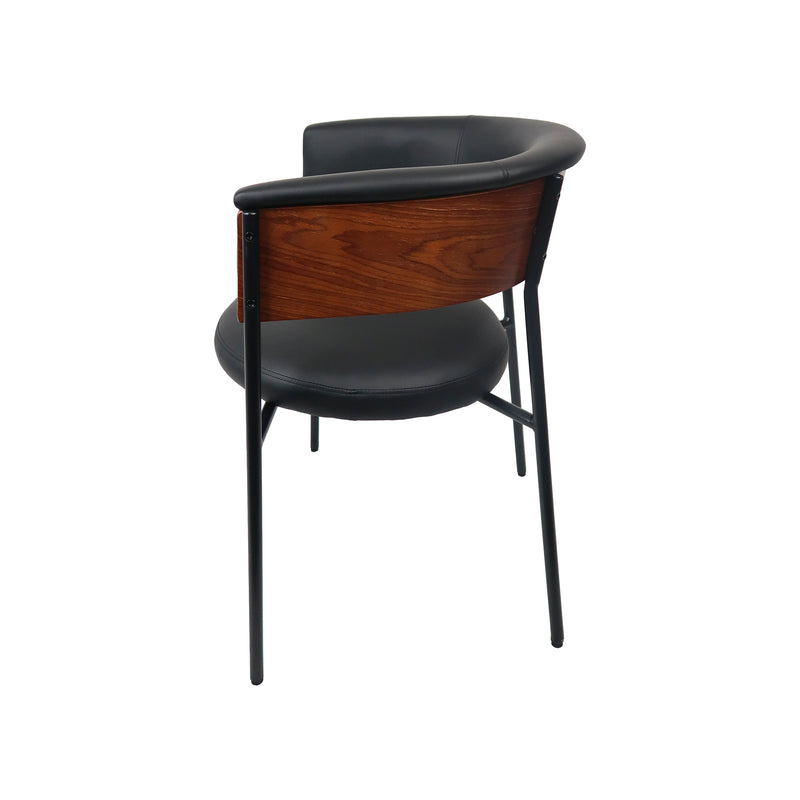 Cargue la imagen en el visor de la galería, Silla de interior 1060 color café con negro - JY111060
