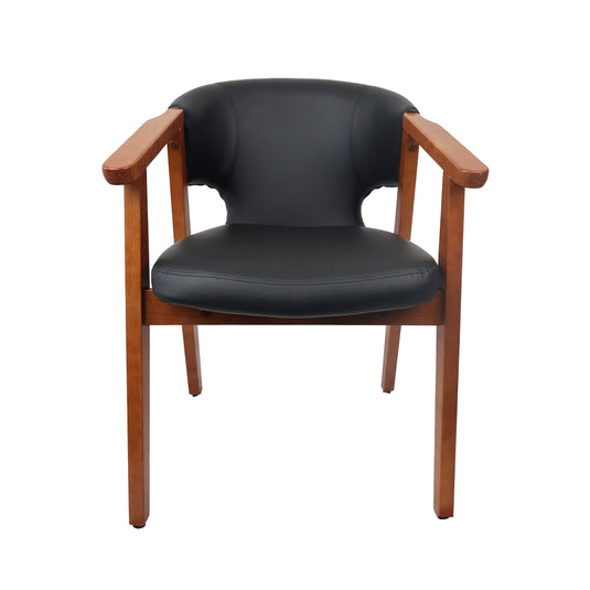 Silla de interior de madera 1061 color negro - JY63861061