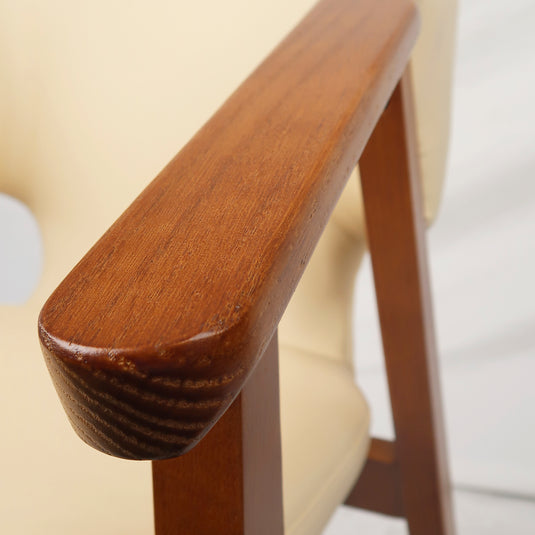 Silla de interior de madera 1062 color crema  - JY9041062