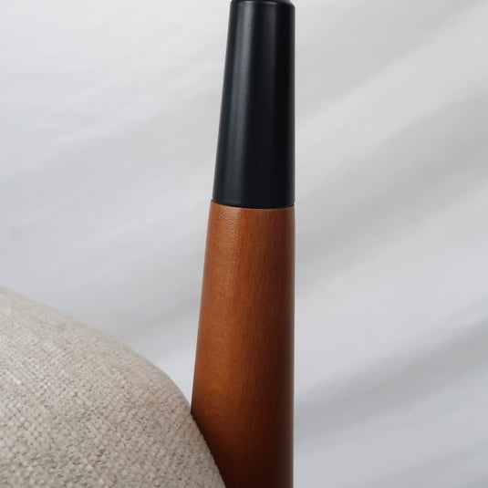 Silla alta de interior de madera 1064 color crema - JY1031064