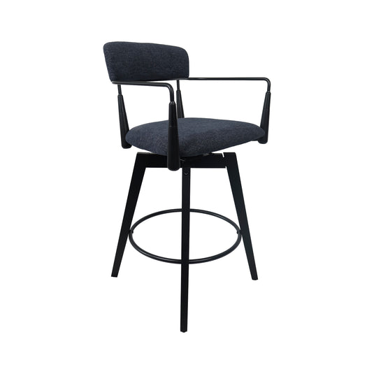 Silla alta de interior de madera 1065 color azul - JY9051065