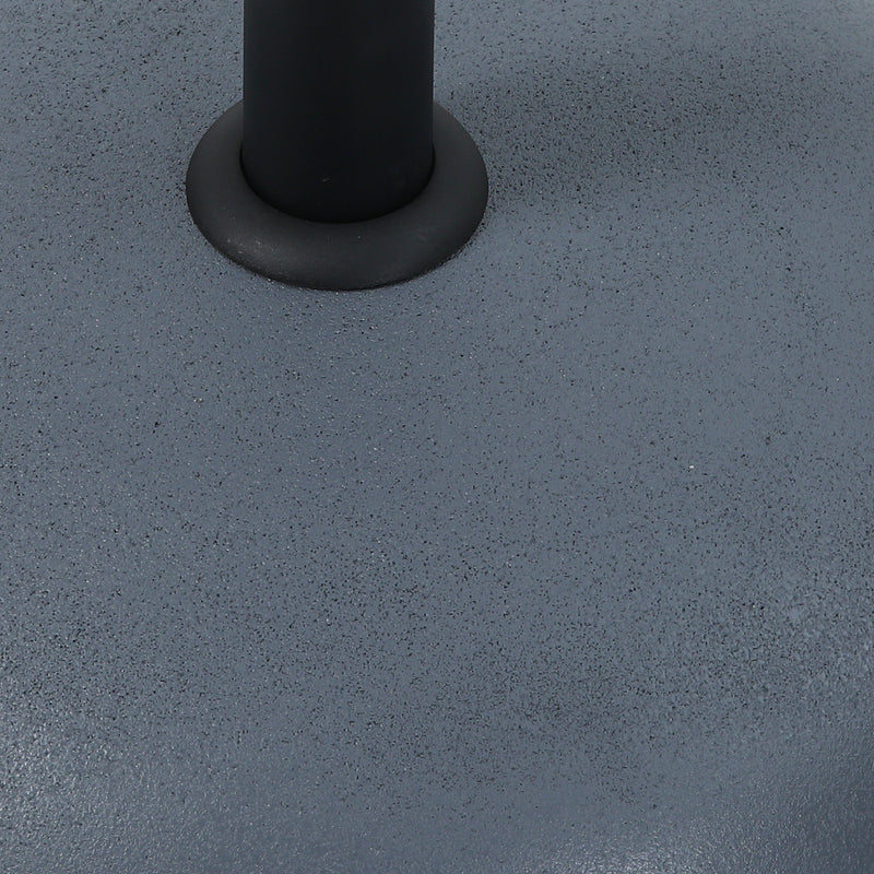 Cargue la imagen en el visor de la galería, Base para sombrilla CASERTO color gris de concreto - 23900D20
