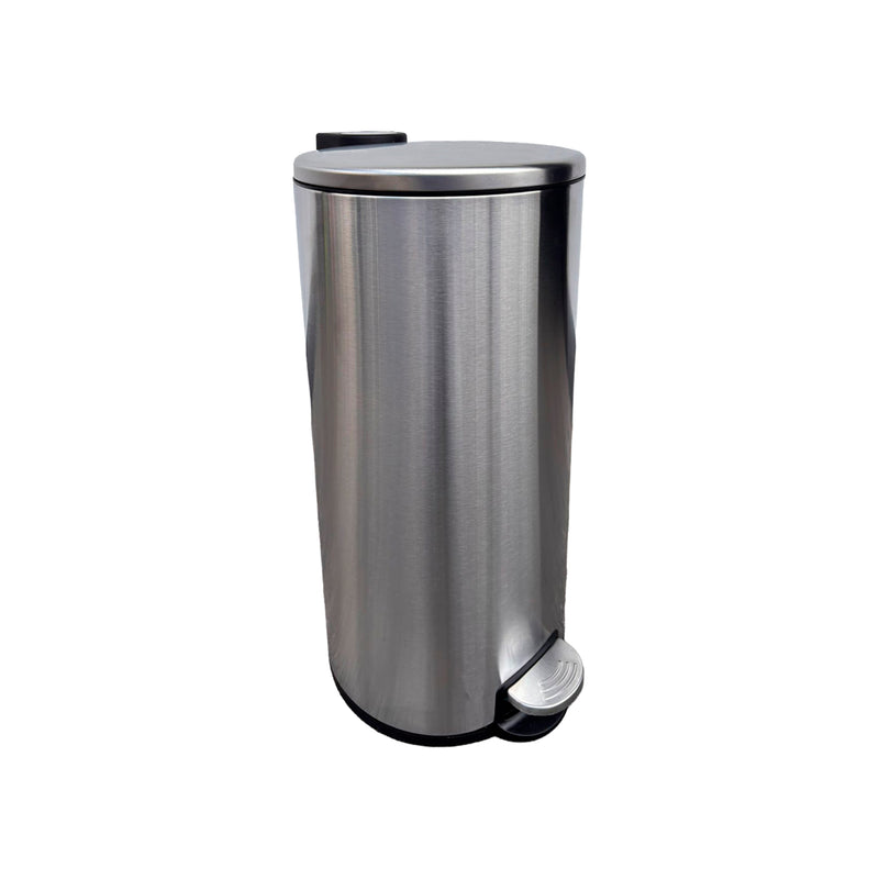 Cargue la imagen en el visor de la galería, Bote  de basura de Acero inoxidable FCG con pedal de 30L redondo - FCGF43005-30L
