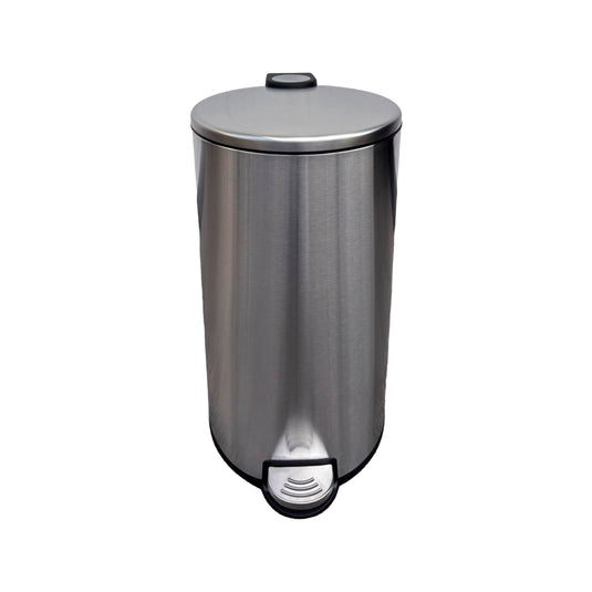 Bote  de basura de Acero inoxidable FCG con pedal de 30L redondo - FCGF43005-30L
