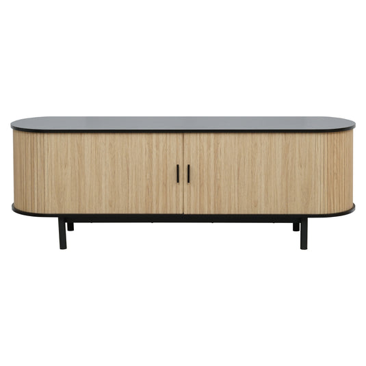 Stand de Tv 31280B Negro & Natural - 31280B