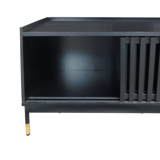 Estante de TV 31472E-150-ME Color Negro - 31472E-150-ME
