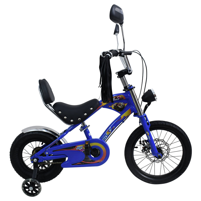 Cargue la imagen en el visor de la galería, Bicicleta Infantil de 12&quot; JQ22-12 color Azul - JQ2212-AZ
