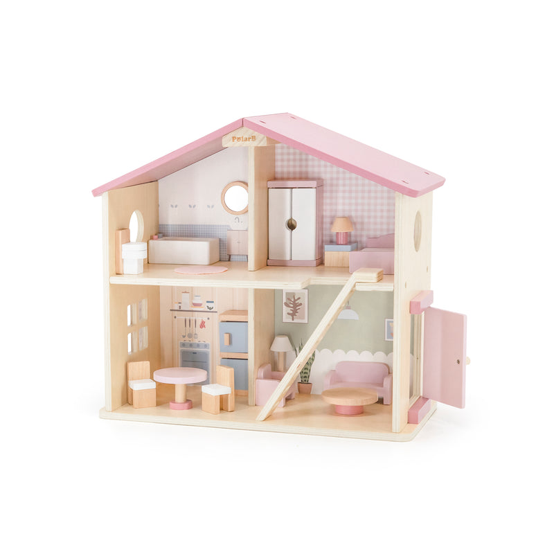 Cargue la imagen en el visor de la galería, Juego casa de muñecas de madera - 44256
