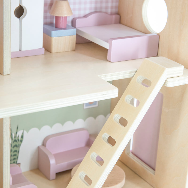 Cargue la imagen en el visor de la galería, Juego casa de muñecas de madera - 44256
