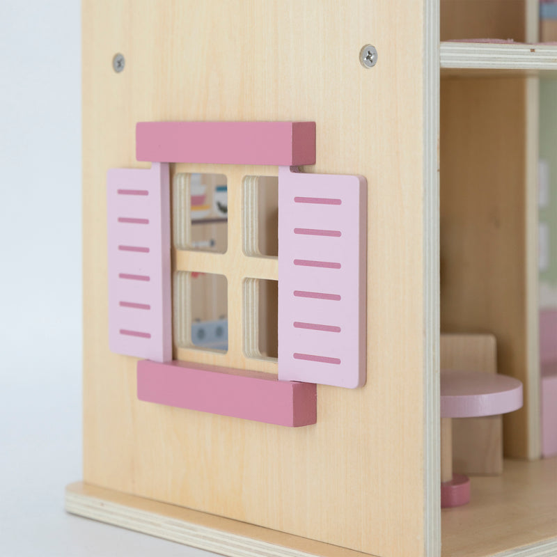 Cargue la imagen en el visor de la galería, Juego casa de muñecas de madera - 44256
