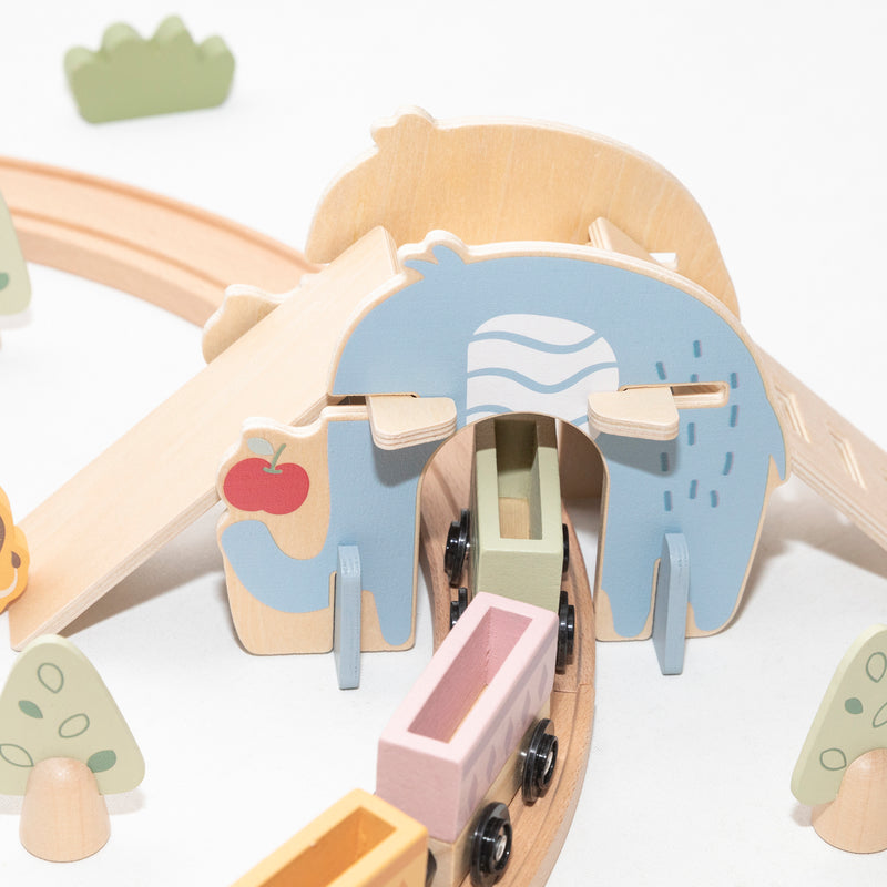 Cargue la imagen en el visor de la galería, Juego tren parque de diversiones 62 pz - 44307
