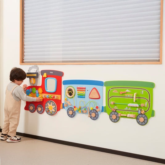 Panel de actividades de pared Tren - 44717FSC
