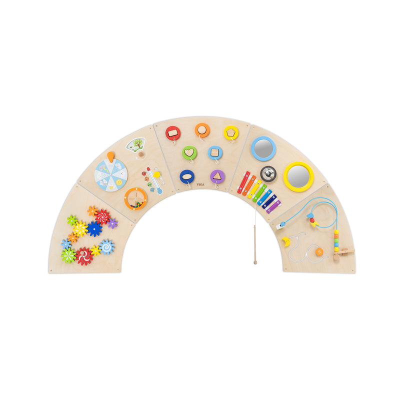 Cargue la imagen en el visor de la galería, Panel de actividades de pared Arco sensorial - 44765N
