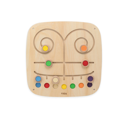 Panel de actividades de pared toca y combina - 44809FSC