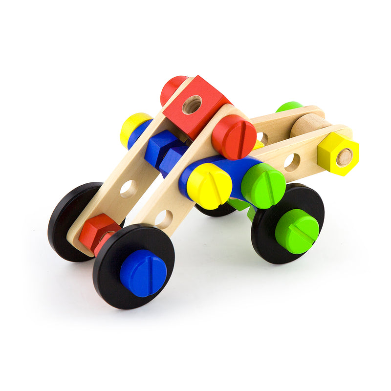 Cargue la imagen en el visor de la galería, Juguete juego de bloques de construcción 68 pz - 50382
